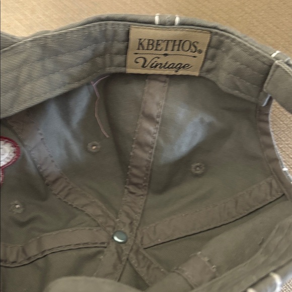 KBETHOS Hey Y’all Vintage Look Grey Cap - Picture 2 of 5